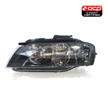 Halogen Head Lamp Passenger Side Certified Suits Audi A3 8P 2004 to 2008