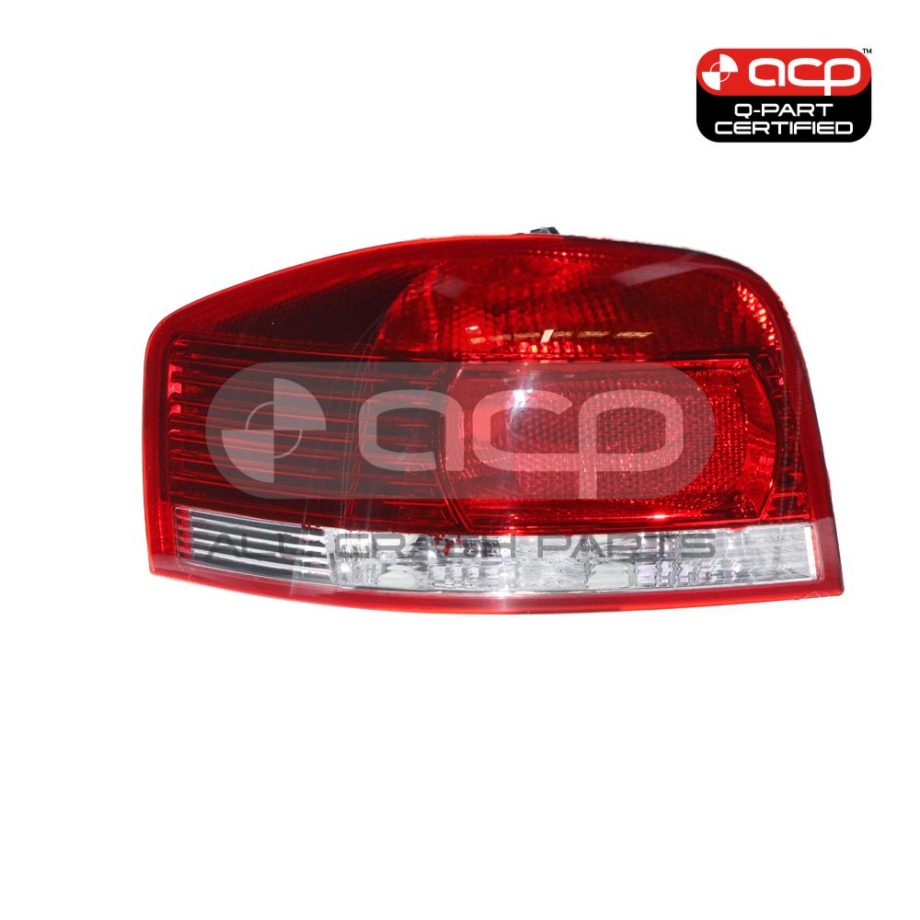 Tail Lamp Drivers Side Certified suits Audi A3/S3 8P 3 Door 2004 to 2011