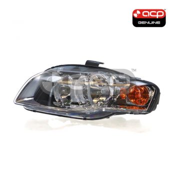 Halogen Head Lamp Passenger Side OES Suits Audi A4 B7 Sedan/Wagon 2005 to 2008