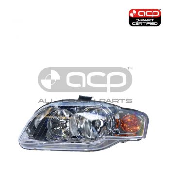 Halogen Head Lamp Passenger Side Certified Suits Audi A4 B7 Sedan/Wagon 2005 to 2008