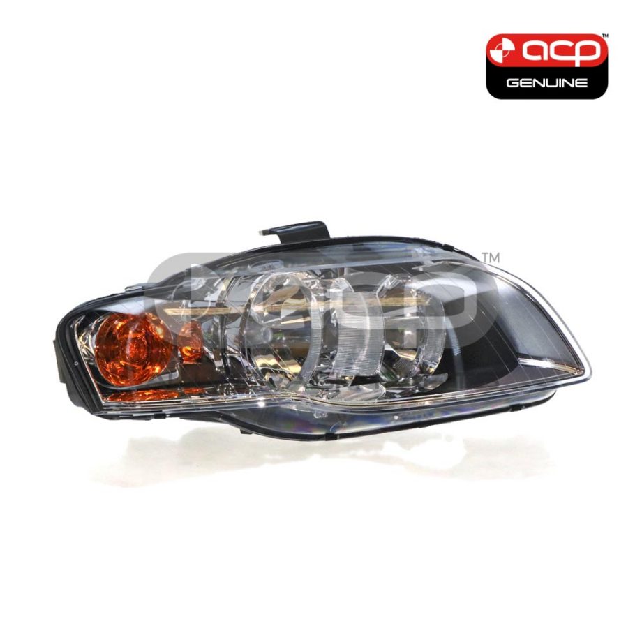 Halogen Head Lamp Drivers Side OES Suits Audi A4 B7 Sedan/Wagon 2005 to 2008