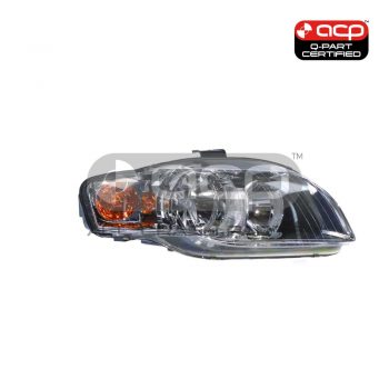 Halogen Head Lamp Drivers Side Certified Suits Audi A4 B7 Sedan/Wagon 2005 to 2008