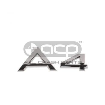 Bootlid Emblem Genuine Suits Audi A4 B7 2005 to 2008
