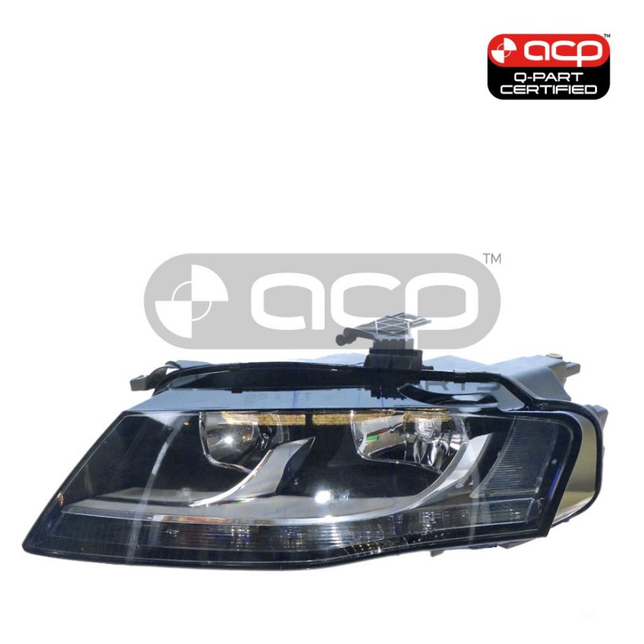 Halogen Head Lamp Passenger Side Certified Suits Audi A4 B8 4/2008 to 5/2012