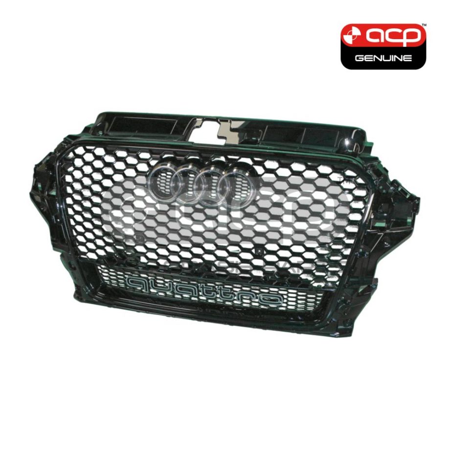 Grille Genuine Suits Audi RS3 8V Hatch 6/2015 to 7/2017