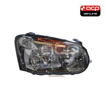 Head Lamp Drivers Side Genuine Suits Subaru Impreza GD/GG 11/2002 to 8/2005