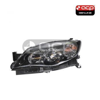 Black Head Lamp Passenger Side Genuine suits Subaru Impreza/WRX/STi 2007 to 2014