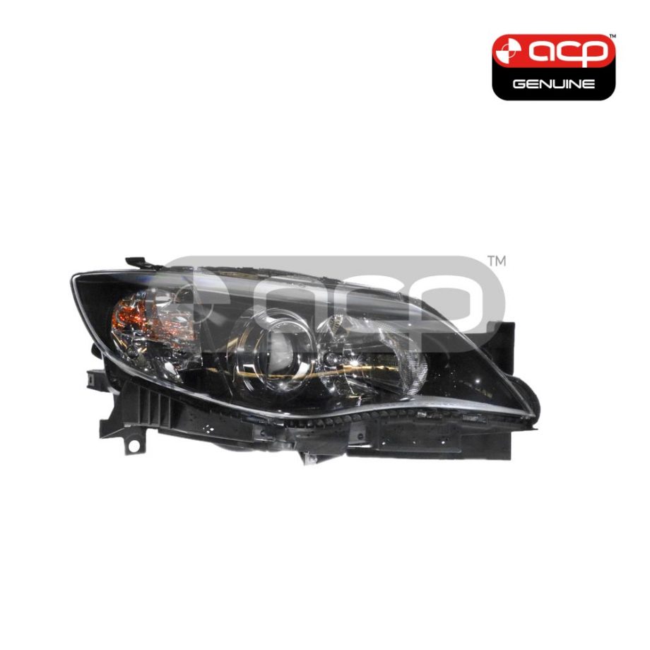 Black Head Lamp Drivers Side Genuine suits Subaru Impreza/WRX/STi 2007 to 2014