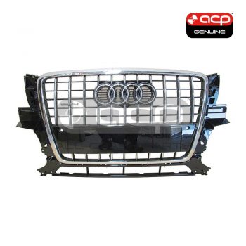 Black Grille Genuine Sensor Mount Suits Audi Q5 8R S-Line 2009 to 2012