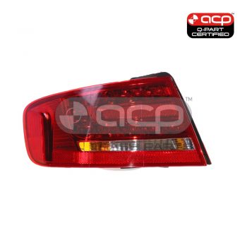 Tail Lamp Passenger Side Certified Suits Audi S4 B8 2008 to 2012
