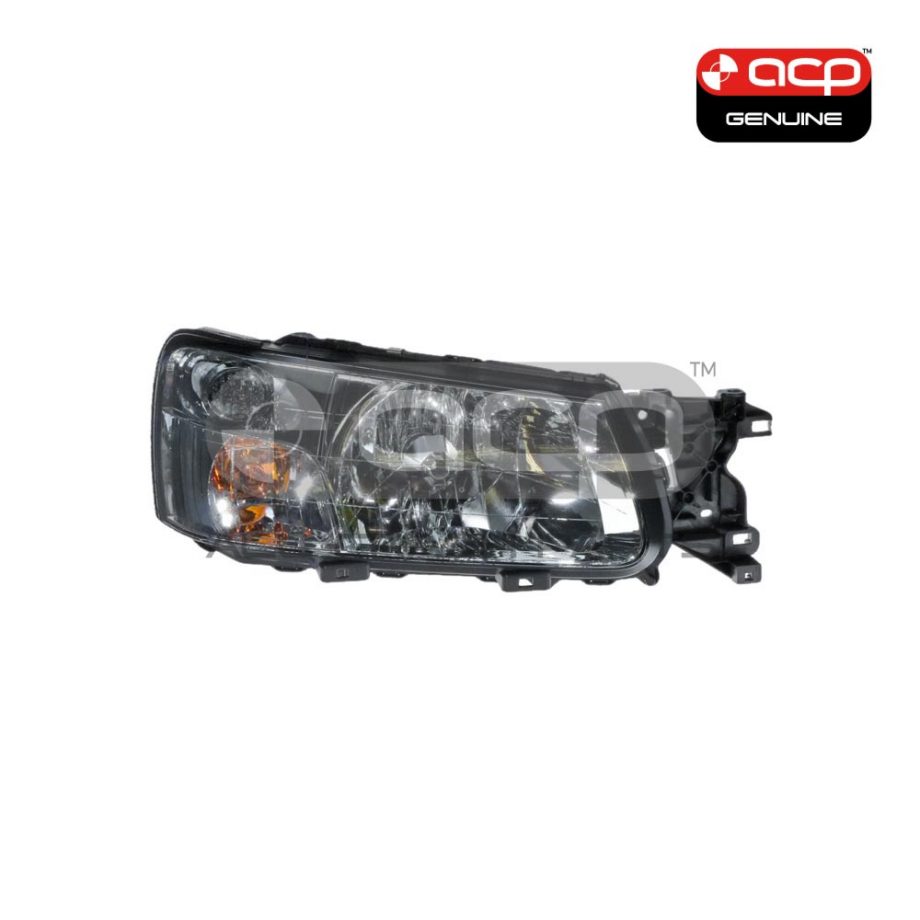 Chrome Head Lamp Drivers Side Genuine suits Subaru Forester SG 2002 to 2005