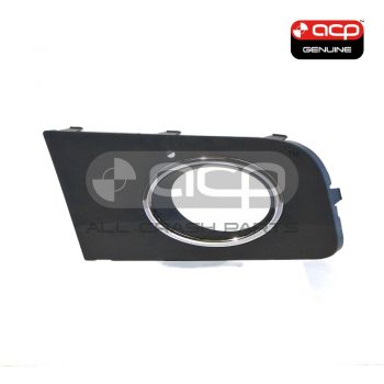 Chrome Front Bar Grille With Fog Light Mount Driver Side Genuine Suits Volkswagen Amarok 2H 6/2013 to 11/2016