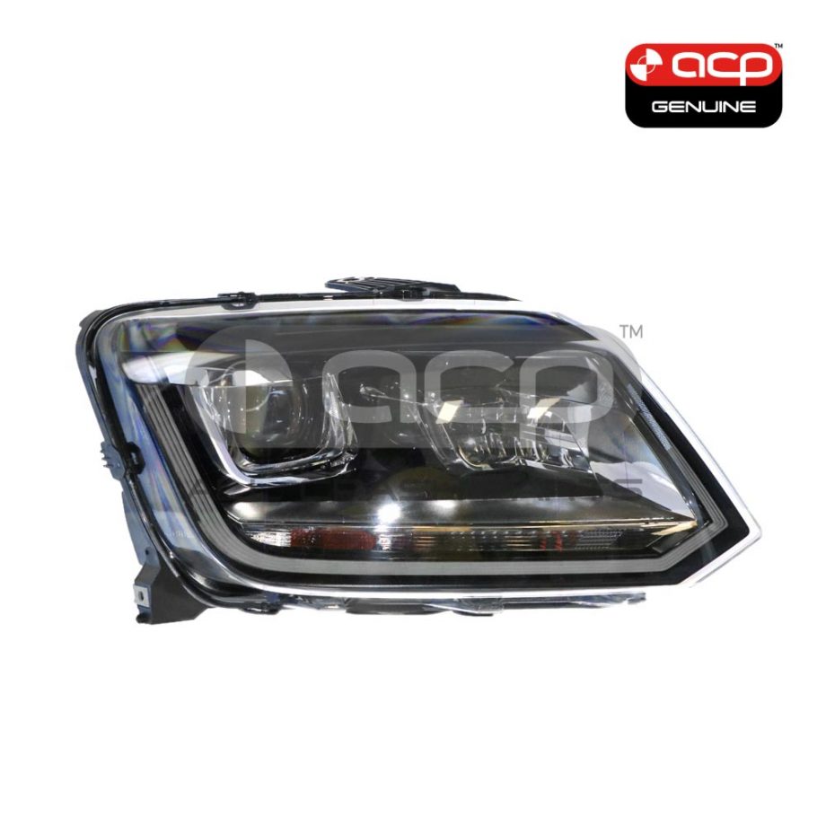 Head Lamp Drivers Side Genuine Suits Volkswagen Amarok Highline/Ultimate 2H 11/2016 On
