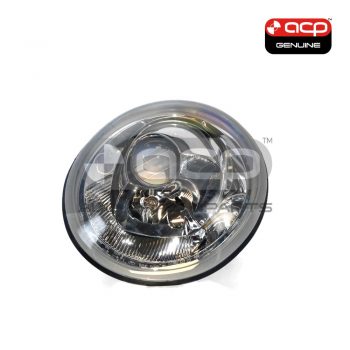 Halogen Manual Adjust Head Lamp Passenger Side OES Suits Volkswagen Beetle 1Y/9C 2000 to 2005