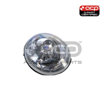 Halogen Manual Adjust Head Lamp Drivers Side Certified Suits Volkswagen Beetle 1Y/9C 2000 to 2005