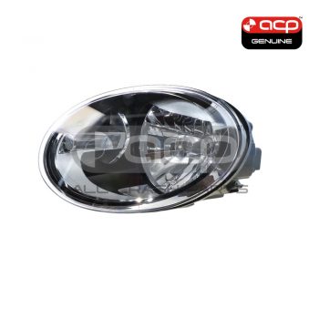 Halogen Head Lamp Passenger Side Genuine Suits Volkswagen Beetle 1L 2013 to 2016