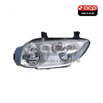 Halogen Manual Adjust Head Lamp Passenger Side OES Suits Volkswagen Caddy 2K 2005 to 2010