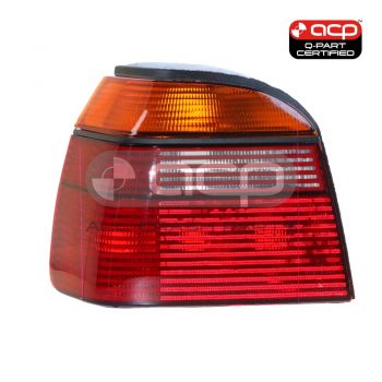 Tail Lamp Passenger Side Certified Suits Volkswagen Golf MK 3 1994 to 1998