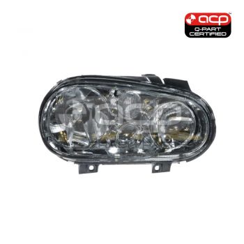 Halogen Electric Adjust Head Lamp Drivers Side Certified Suits Volkswagen Golf 1J 1998 to 2004