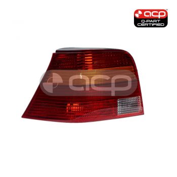 Tail Lamp Passenger Side Certified Suits Volkswagen Golf GLE 1J 1998 to 2004