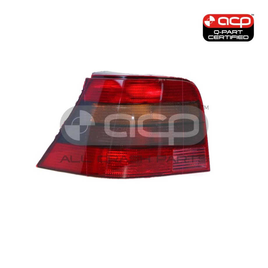Tail Lamp Passenger Side Certified Suits Volkswagen Golf GTi 1J 1998 to 2004
