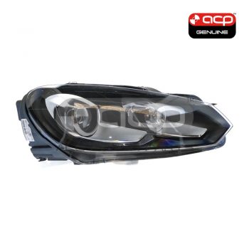 Xenon Chrome Head Lamp Drivers Side OES  Suits Volkswagen Golf MK 6 2009 to 2013