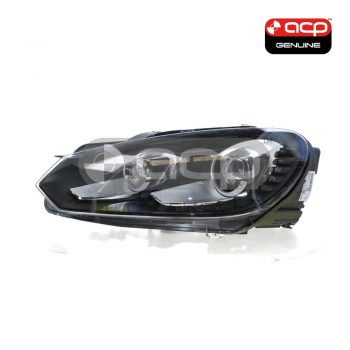 Xenon Head Lamp Passenger Side Genuine Suits Volkswagen Golf MK 6 Cabriolet 11/2011 On