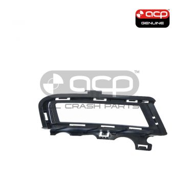 Chrome Upper Front Bar Grille With Fog Light Mount Drivers Side Genuine Suits Volkswagen Golf MK 7 4/2013 to 7/2017