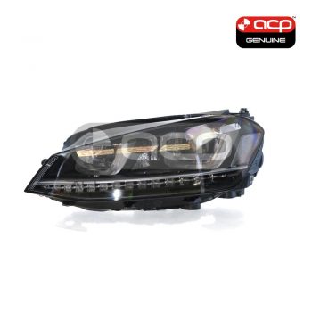 Xenon Head Lamp Passenger Side Genuine Suits Volkswagen Golf R MK 7 4/2014 to 7/2017