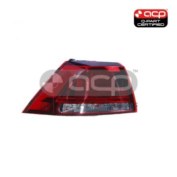 Tail Lamp Passenger Side Certified Suits Volkswagen Golf MK 7 4/2013 to 7/2017