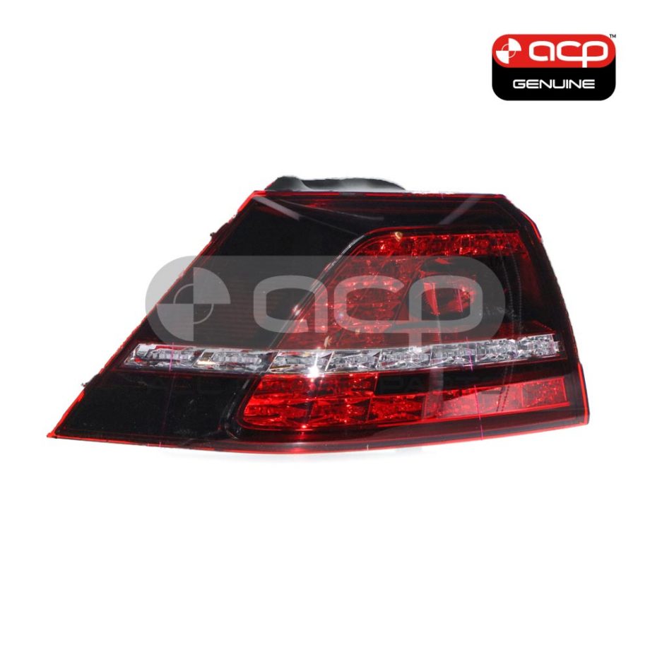 LED Tail Lamp Passenger Side Genuine Suits Volkswagen Golf GTi Performance MK 7 10/2013 to 7/2017