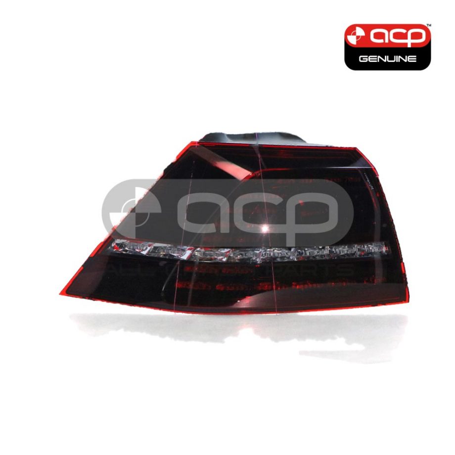 LED Tail Lamp Passenger Side OES Suits Volkswagen Golf R MK 7 4/2014 to 7/2017