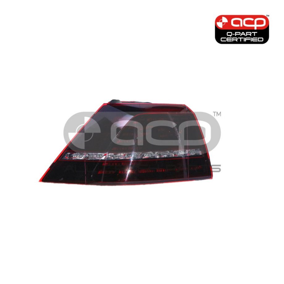 LED Tail Lamp Passenger Side Certified Suits Volkswagen Golf R MK 7 4/2014 to 7/2017