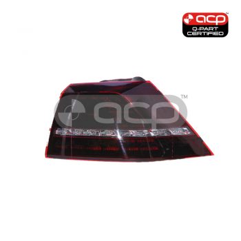 LED Tail Lamp Drivers Side Certified Suits Volkswagen Golf R MK 7 4/2014 to 7/2017