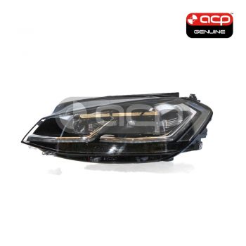 LED Head Lamp Passenger Side Genuine Suits Volkswagen Golf MK 7 2017 On