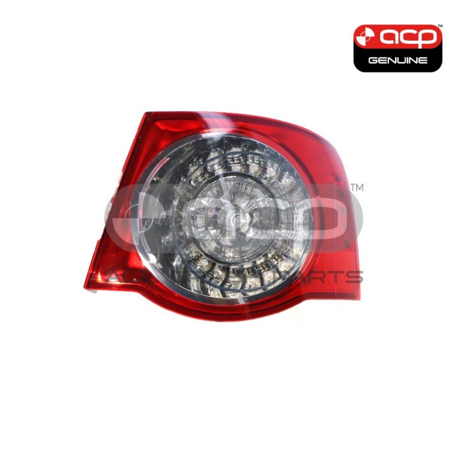 Tail Lamp Drivers Side Genuine Suits Volkswagen Jetta 1K 2/2006 to 2/2011