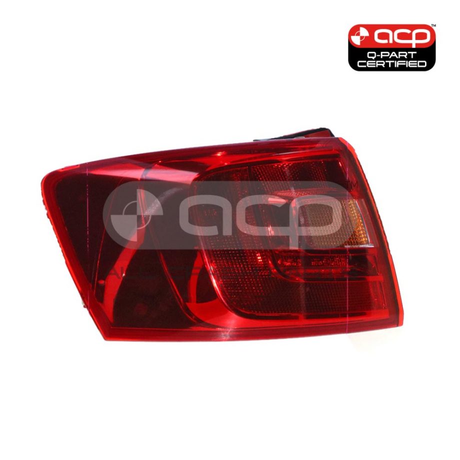 Tail Lamp Passenger Side Certified Suits Volkswagen Jetta 1B 2011 to 2015