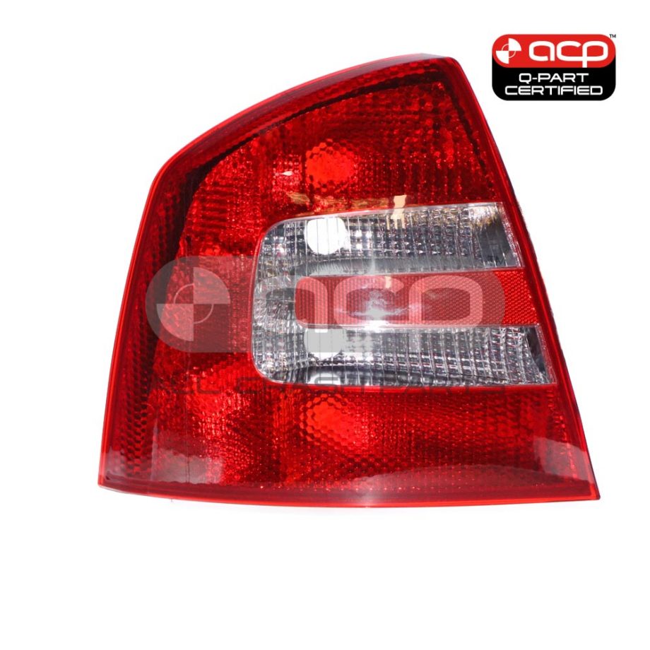 Tail Lamp Passenger Side Certified Suits Skoda Octavia 1Z Sedan 2007 to 2009