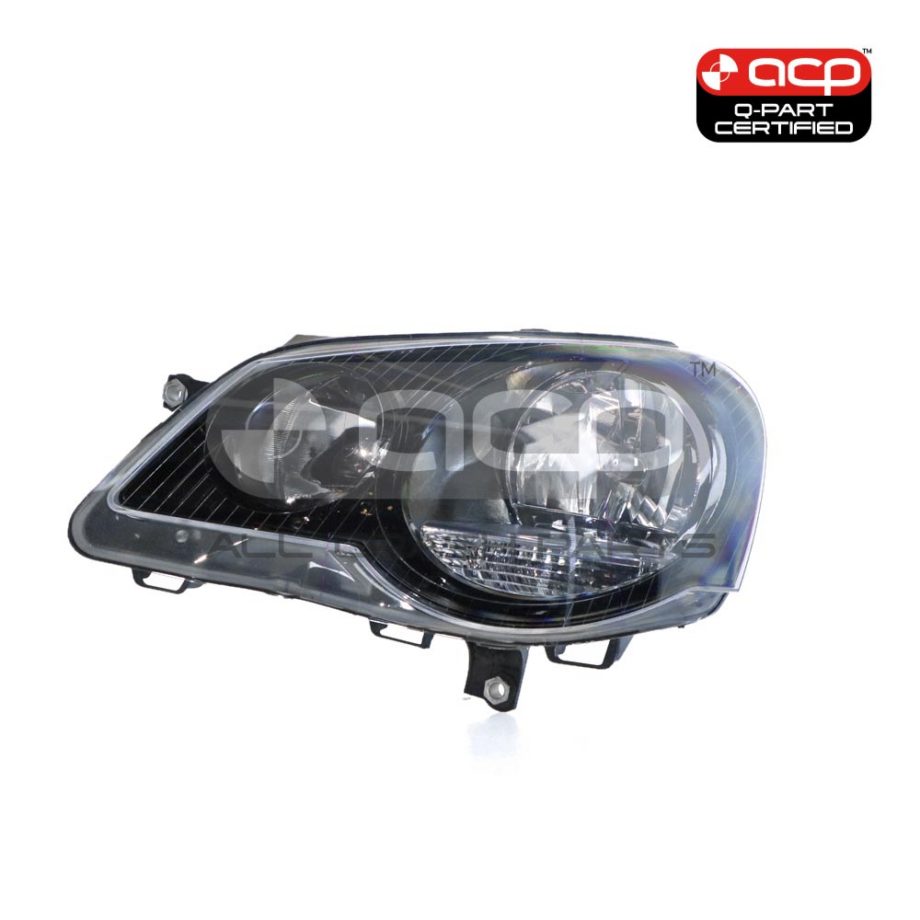 Halogen Head Lamp Passenger Side Certified Suits Volkswagen Polo GTi 9N 3 Door 2005 to 2010