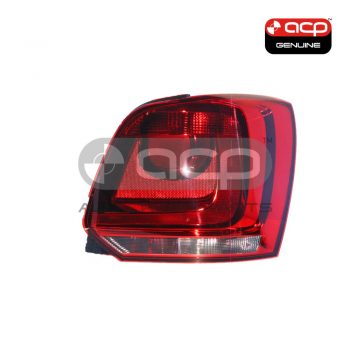 Tail Lamp Drivers Side Genuine Suits Volkswagen Polo 6R 2010 to 2014