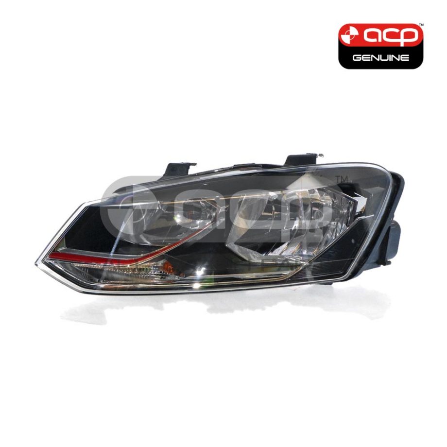 Head Lamp Passenger Side Genuine Suits Volkswagen Polo 6C 2015 to 2018