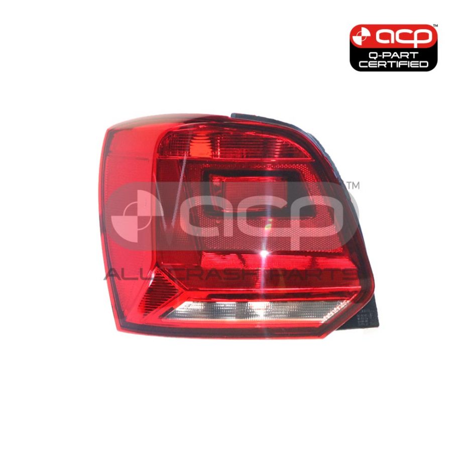 Tail Lamp Passenger Side Certified Suits Volkswagen Polo 6C 2014 to 2018