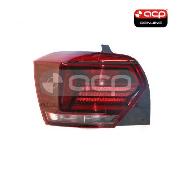 Tail Lamp Passenger Side Genuine Suits Volkswagen Polo AW 2018 On