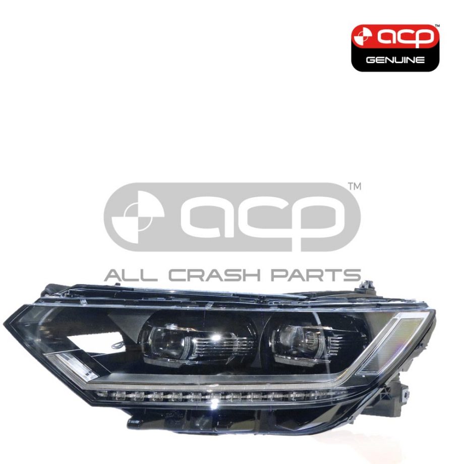 Head Lamp Passenger Side Genuine Suits Volkswagen Passat B8 2015 to 2021