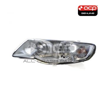 Halogen Head Lamp Passenger Side Genuine Suits Volkswagen Touareg 7L 2007 to 2011