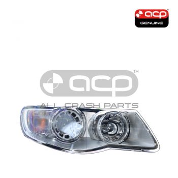 Halogen Head Lamp Drivers Side Genuine Suits Volkswagen Touareg 7L 2007 to 2011