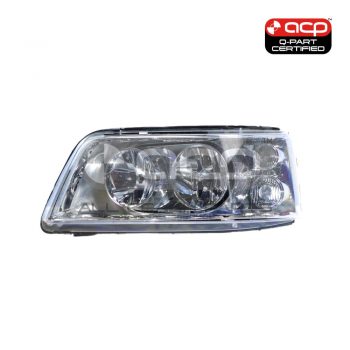 Halogen Electric Adjust Head Lamp Passenger Side Certified Suits Volkswagen Caravelle T5 2008 to 2015