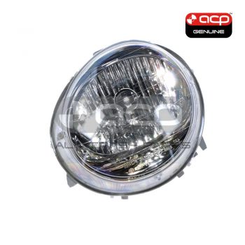Halogen Manual Adjust Head Lamp Passenger Side Genuine Suits Daewoo Matiz M100/M150 2001 to 2004