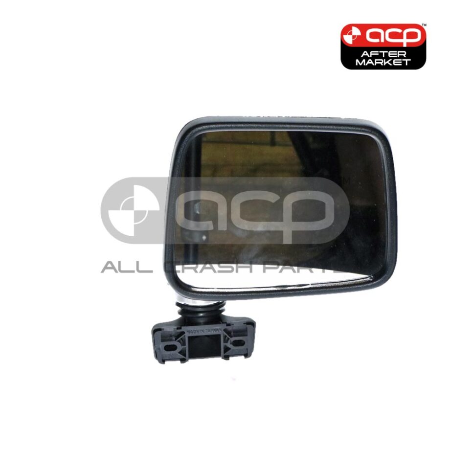 Door Mirror, Chrome, Drivers Side Aftermarket Suits Holden Rodeo TF 1988 to 2003
